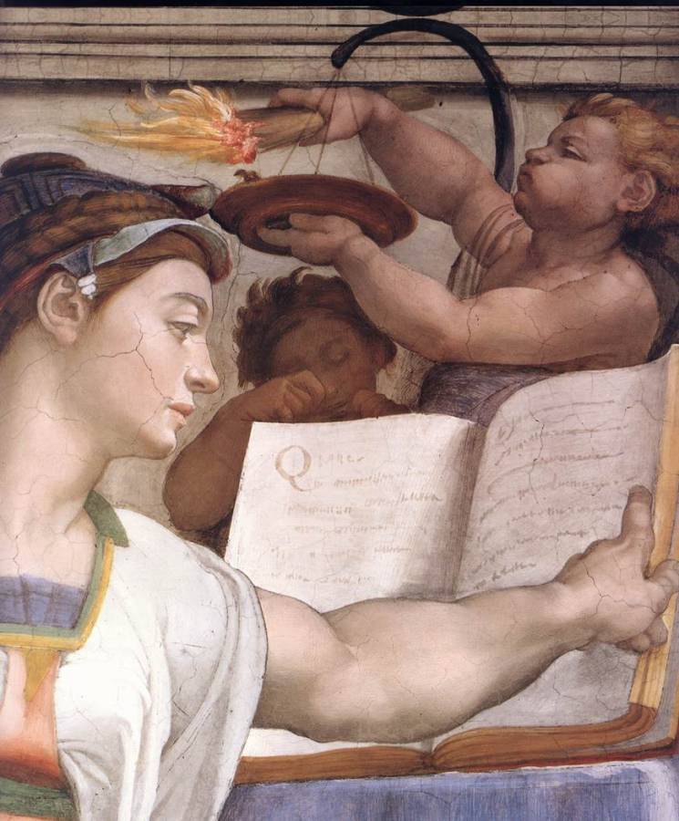 Michelangelo - Sibyles - La Sibyle d-Erythree (Detail) 1.jpg